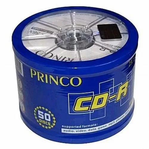 Princo CD-R 56X 80Dk 700 MB 50li Renkli