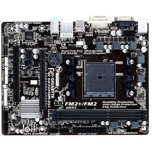 Gigabyte F2A58M-DS2 AMD FM2 DDR3 S+V+GL ATX Anakart