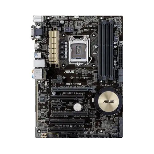 Asus H97-Pro DDR3 S+V+Glan+ Dvı Hdmı 1150p 16x Anakart