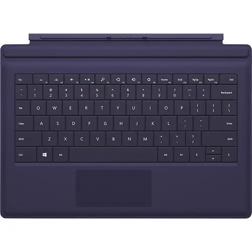 Microsoft Surface 3 Type Cover Klavye (Mor)