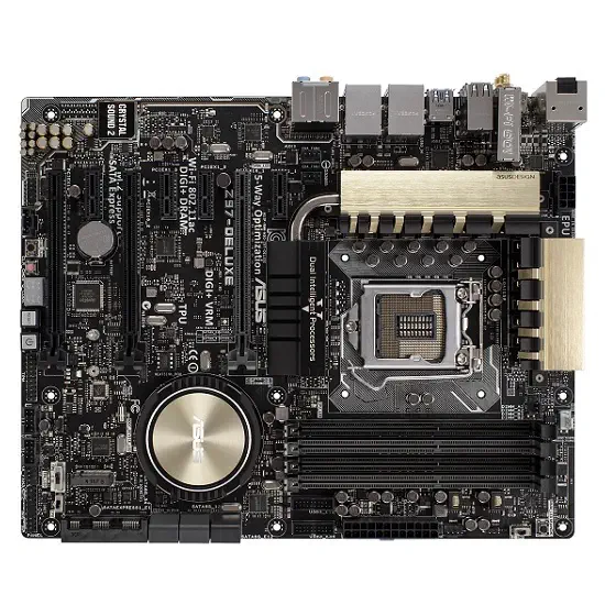 Asus Z97-Deluxe DDR3 Sata3 Glan Wifi 1150p Anakart