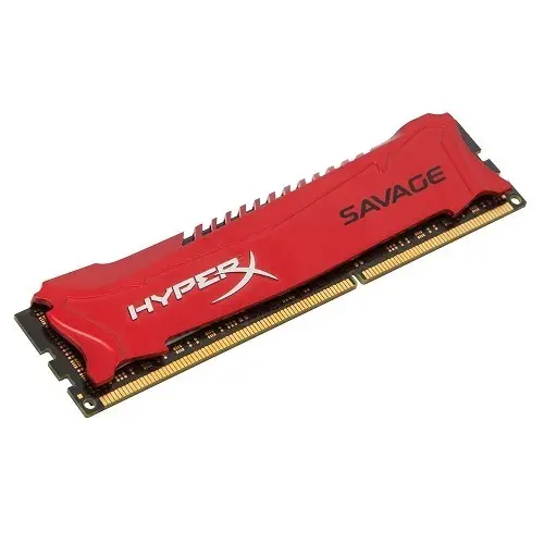 HyperX Savage 16GB (2x8GB) DDR3 1600MHz CL9 Kırmızı Ram - HX316C9SRK2/16