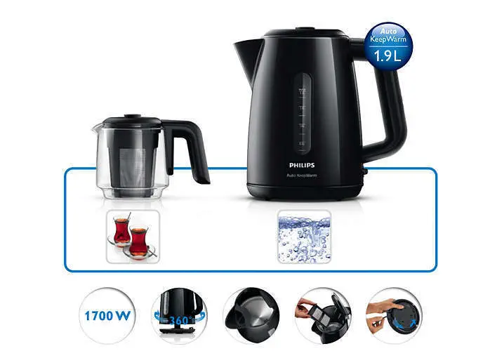 Philips HD7301/00 1700W Çay Makinesi 