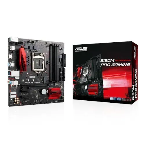 Asus B150M Pro Gaming Intel B150 Soket 1151 DDR4 2133MHz mATX Gaming Anakart