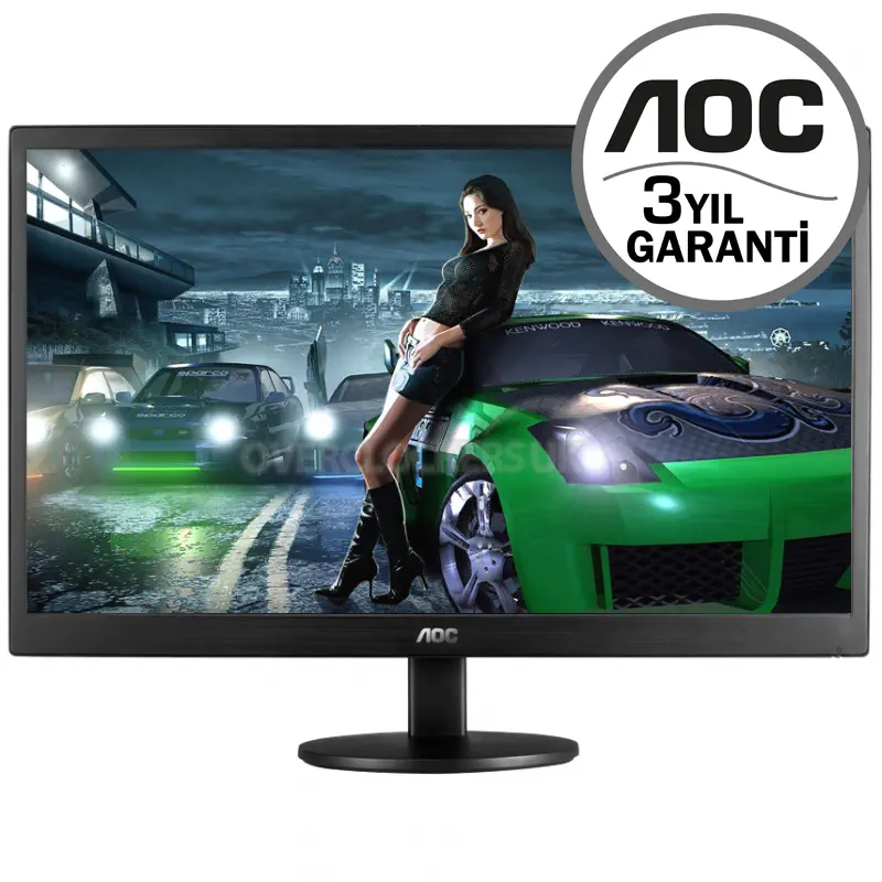 AOC LED 23,6″ E2470SWDA D-SUB+DVI Monitör