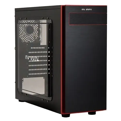 IN-WIN 703 ATX Midi Tower Siyah/Kırmızı Kasa