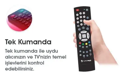 Supermax Mini Plus IP Tv Full HD Uydu Alıcısı