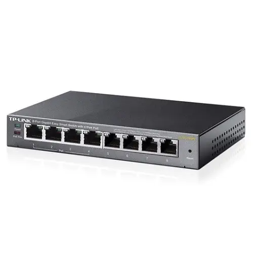 TP-Link TL-SG108PE 8 Port Gigabit / 4 Port POE Smart Switch