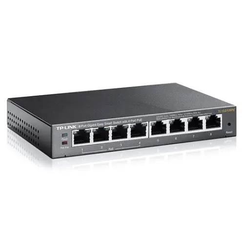 TP-Link TL-SG108PE 8 Port Gigabit / 4 Port POE Smart Switch