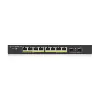 Zyxel GS1900-10HP  8 Port 8x100/100/1000 + 2xSFP Web Yonetilebilir PoE Switch