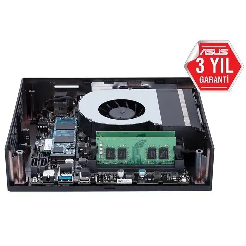 Asus VivoMini VC66-B053M Intel Core i5-7400 3.00GHz 4GB 500GB 7200RPM HDMI DP DVI Wifi BT FreeDOS Mini PC
