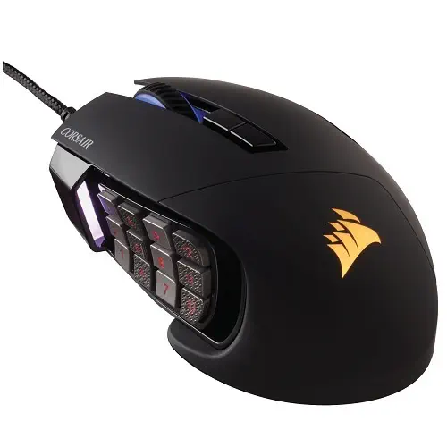 Corsair Scimitar PRO RGB Optical MOBA/MMO 16000 DPI Optik Gaming (Oyuncu) Mouse - CH-9304111-EU