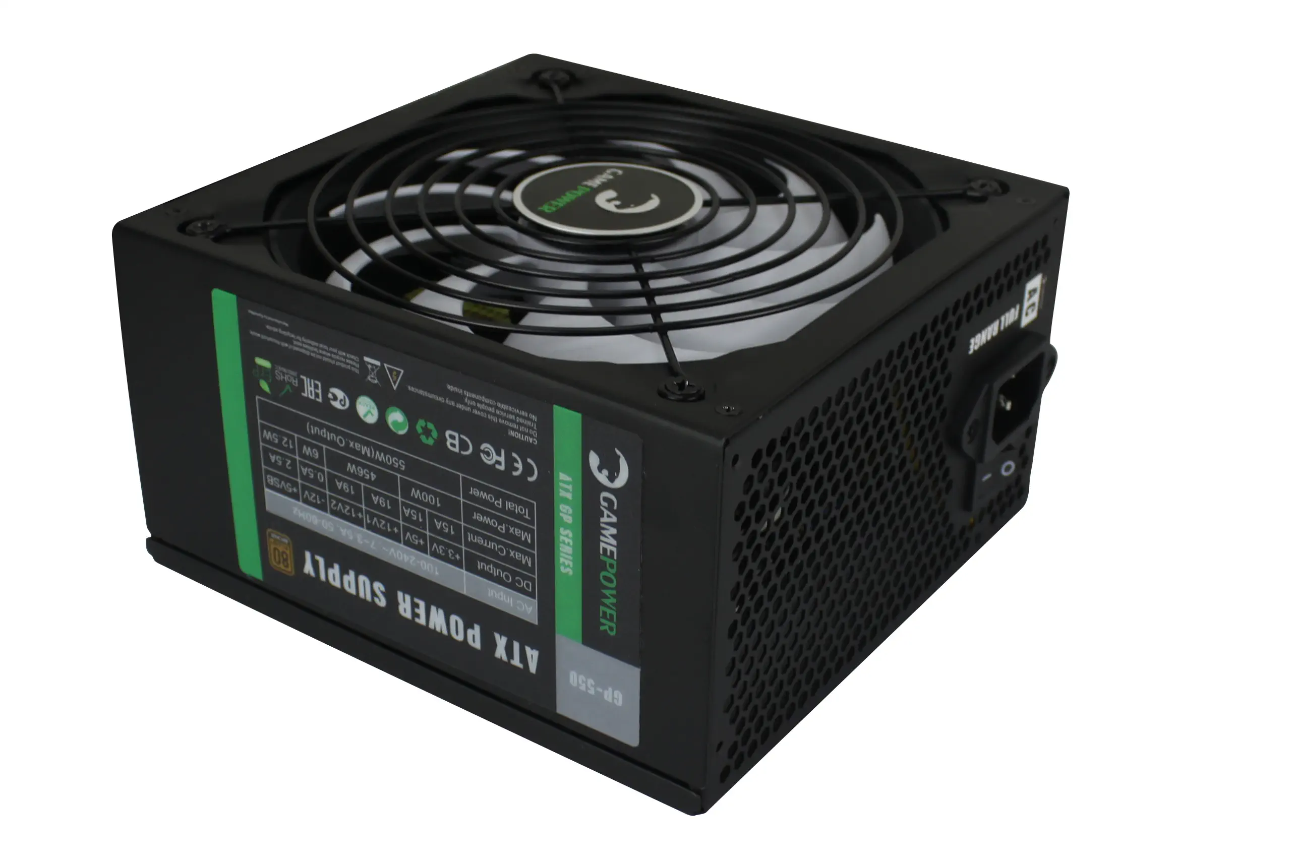 GamePower GP-550 APFC 14cm 80+ Bronze 550W Power Supply