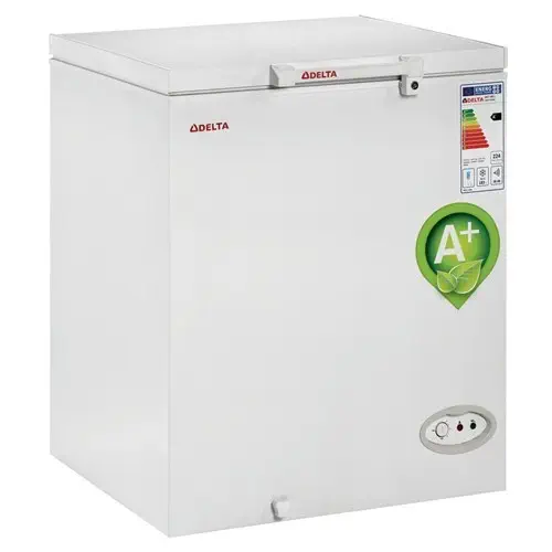 Delta DCF 145 L A+ 122 Lt Blok Kapaklı Derin Dondurucu