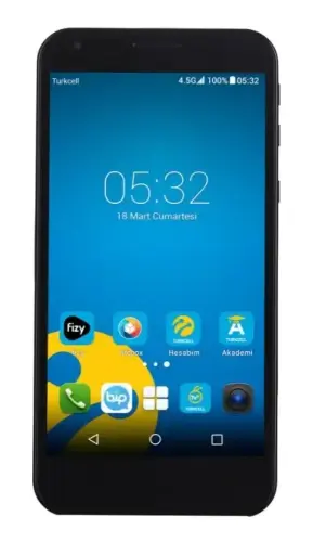 Vestel Venüs 5000 16GB Siyah Cep Telefonu (Distribütör Garantili)
