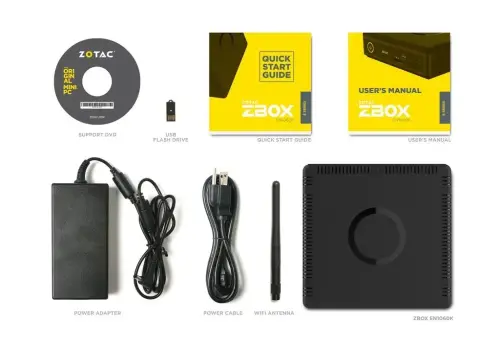 ZOTAC ZBOX-EN1060K-BE Intel Core i5-7500T GTX1060 Mini PC