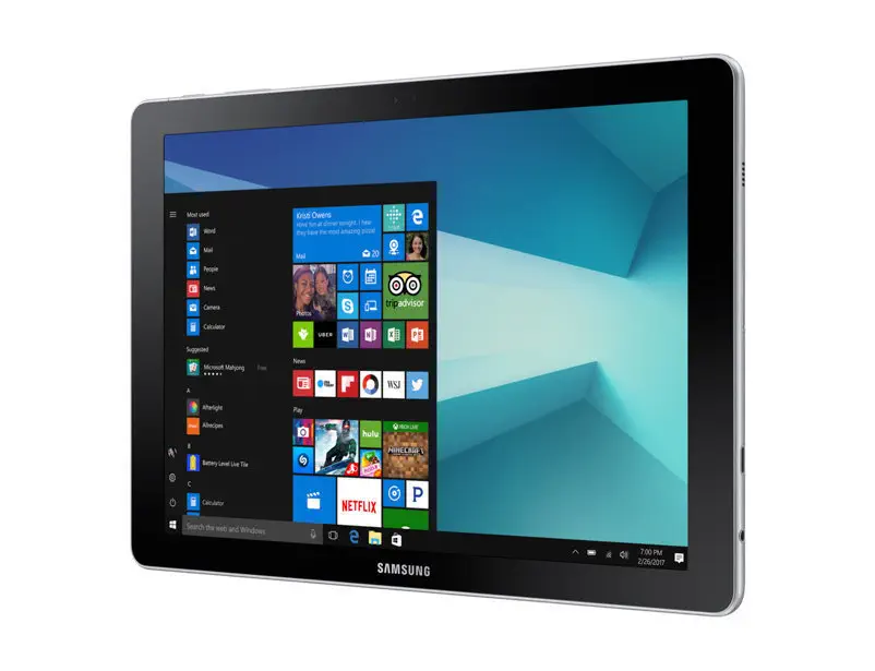 Samsung Galaxy Book SM-W620 64GB Wi-Fi 10.6″ Beyaz Tablet - Samsung Türkiye Garantili