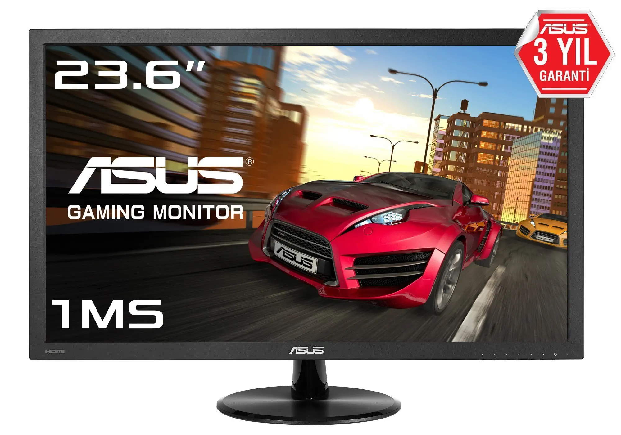 Asus VP247H 23.6 1ms Analog DVI D HDMI Full HD Oyuncu Monitor incehesap