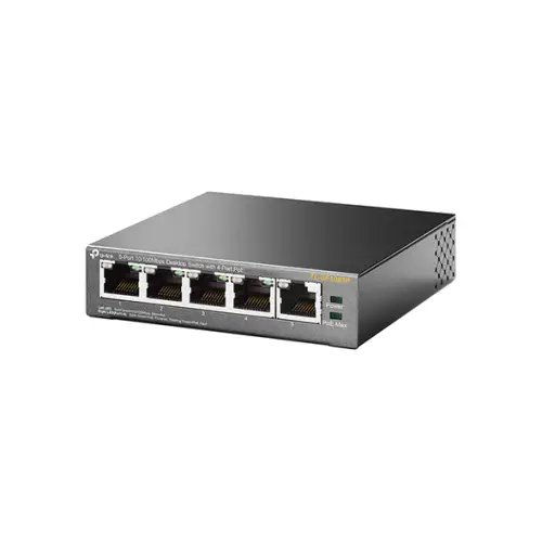 TP-Link TL-SF1005P 5-Port 10/100Mbps Masaüstü 4-Port PoE Switch 