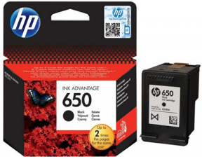 HP CZ101AE Siyah Kartuş 650 (Deskjet 2515)