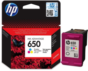 HP CZ102AE 3 Renkli Kartuş 650 (Deskjet 2515)