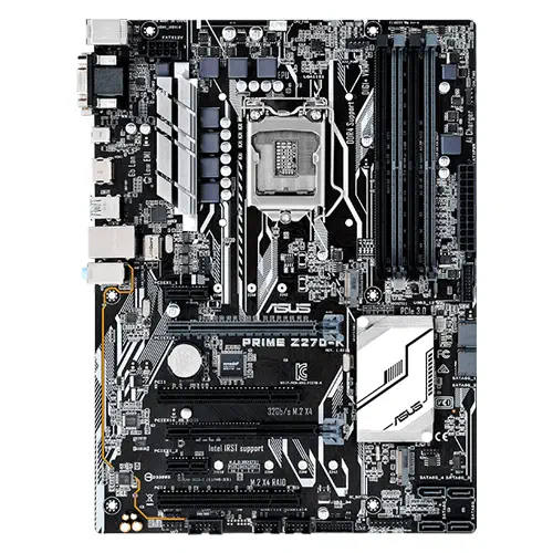 Asus Prime Z270-K Intel Z270 Soket 1151 DDR4 3866(OC)MHz ATX Gaming Anakart