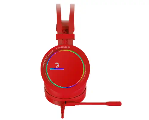 GamePower Luna Kırmızı 7.1 RGB LED Gaming Kulaklık 