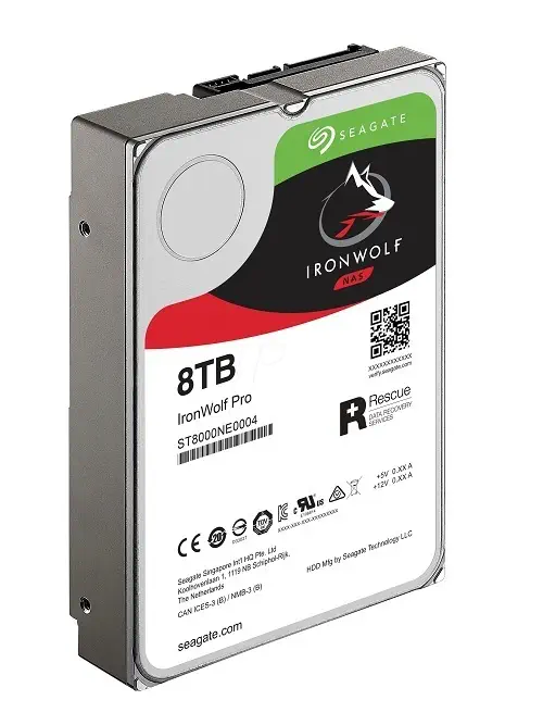 Seagate IronWolf Pro ST8000NE0004 8TB 256MB 7200Rpm Nas Disk