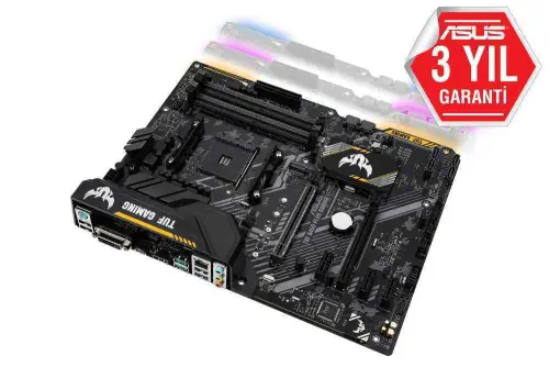 Asus Tuf B450-Plus Gaming AMD B450 Soket AM4 DDR4 4400(OC)MHz ATX Gaming (Oyuncu) Anakart