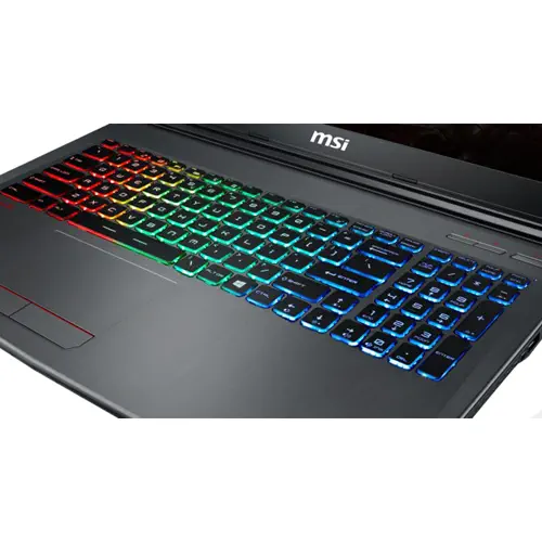 Msi GF62 7RE-2800XTR Intel Core i7-7700HQ 2.80GHz 8GB 1TB 4GB GTX 1050 Ti 15.6” Full HD FreeDOS Gaming Notebook