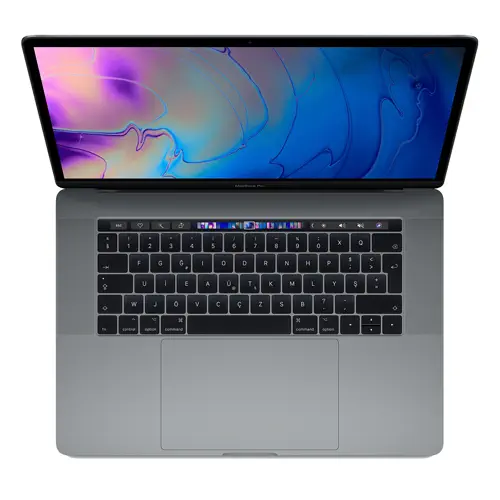 Apple MacBook Pro MPTR2TU/A Intel Core i7-7700HQ 2.80GHz 16GB 256GB SSD 2GB Radeon Pro 555 15” Touch Bar Space Gray Notebook