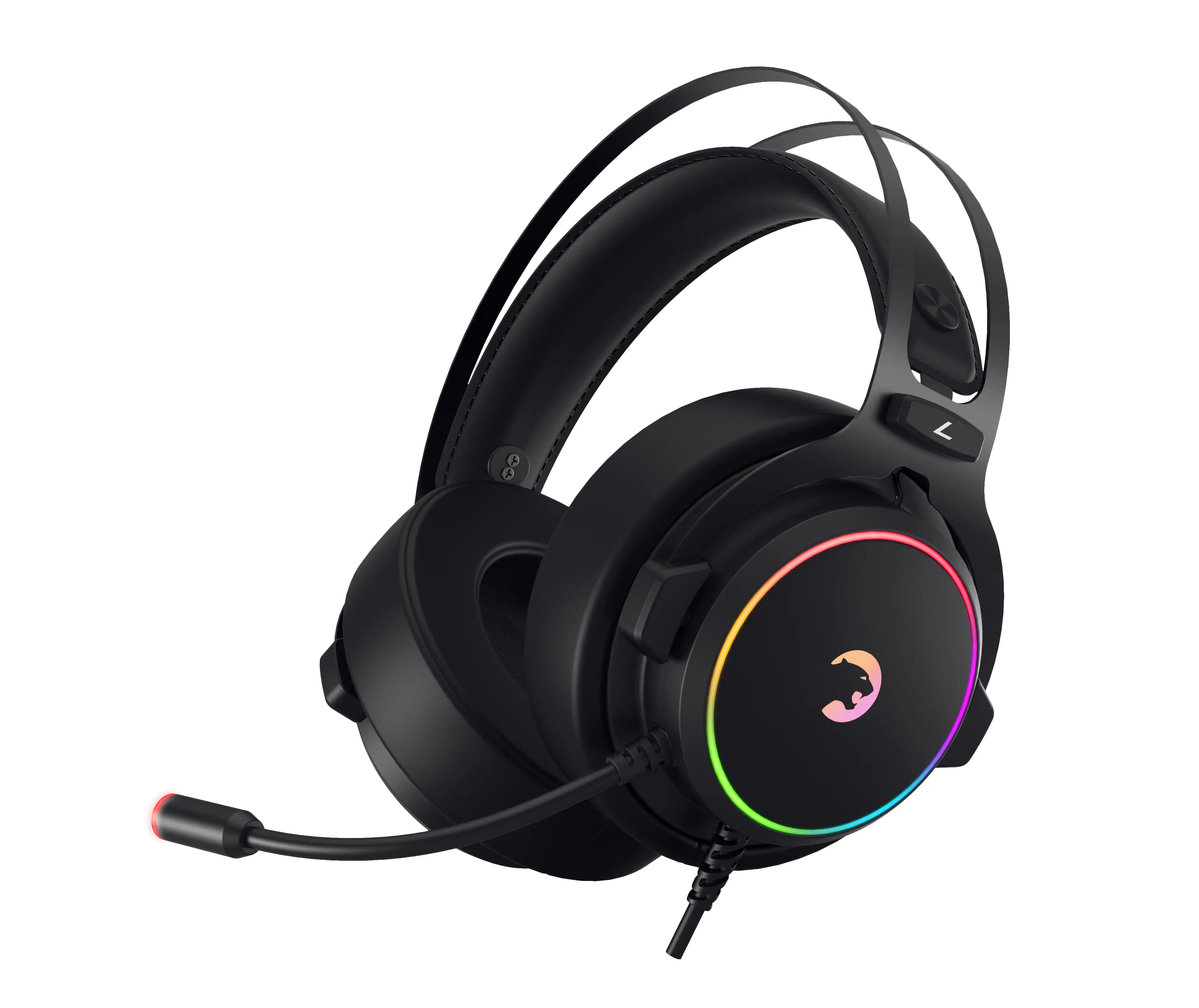 GamePower Warlord Siyah 7.1 Surround RGB Gaming Kulaklık 