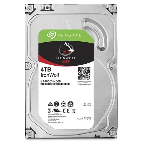 Seagate IronWolf ST4000VN008 3.5” 4TB SATA 6Gb/sn 5900Rpm Nas Diski