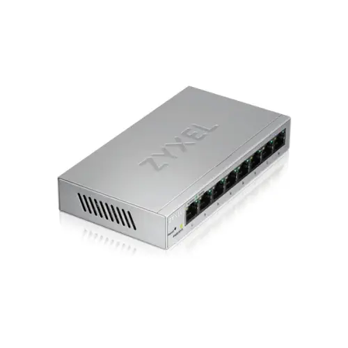 Zyxel GS1200-8 8 Port Gigabit Web Yönetilebilir Switch