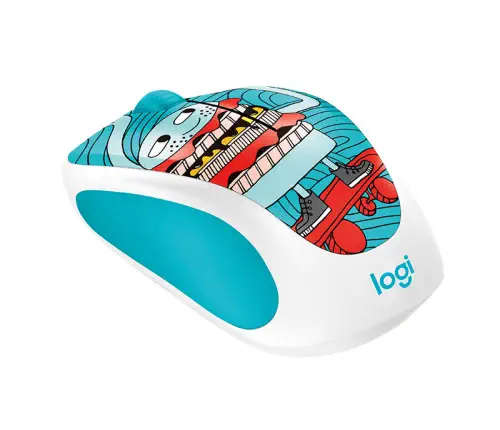 Logitech M238 Doodle Skateburger Wireless Mouse (910-005052)