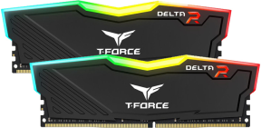 Team T-Force Delta RGB Black 16GB (2x8GB) 3200MHz CL16 DDR4 Gaming Ram (TF3D416G3200HC16FDC01)