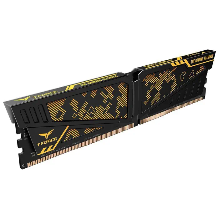 Team T-Force Vulcan TUF Gaming Alliance 16GB (2x8GB) DDR4 3000MHz CL16 Gaming Ram - TLTYD416G3000HC16CDC01