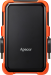 Apacer AC630 Siyah-Turuncu 1 TB Askeri Sınıf Darbeye Dayanıklı 2.5″ USB 3.1 Taşınabilir Harddisk (AP1TBAC630T-1)