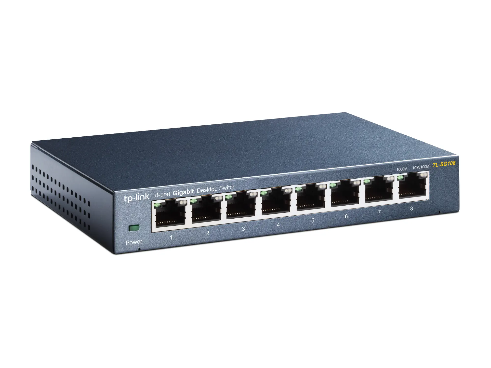 Tp-Link TL-SG108 8 Port 10/100/1000Mbps Çelik Gigabit Switch