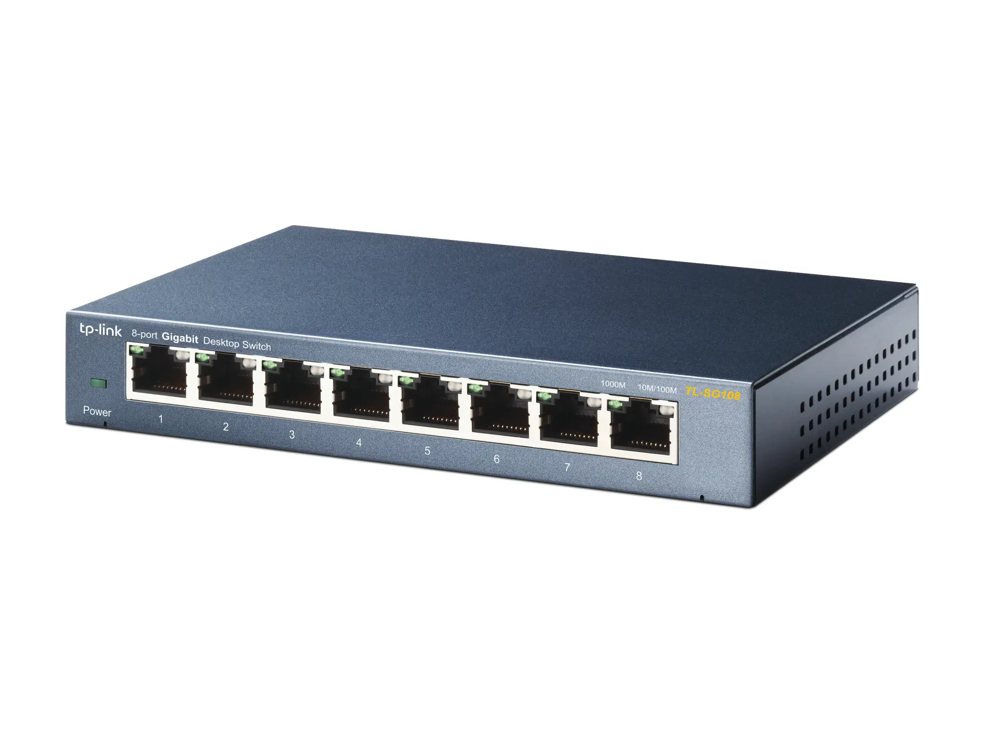 Tp-Link TL-SG108 8 Port 10/100/1000Mbps Çelik Gigabit Switch