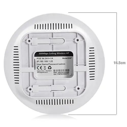 Everest EWiFi EAP 300Mbps 11N 2.4Ghz Tavan Tip Kablosuz Router+Acces Point