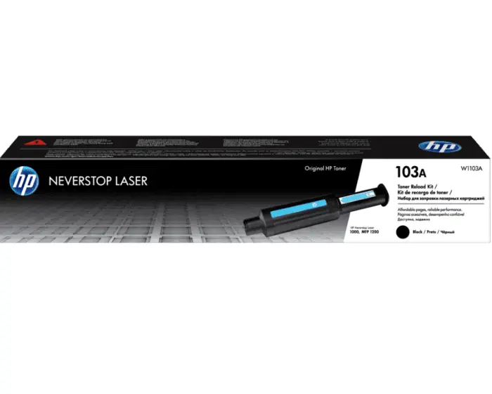 HP 103A W1103A Siyah Neverstop Laser Dolum Toneri