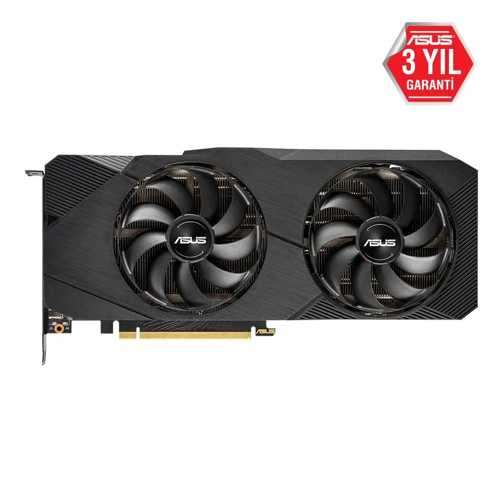 Asus Dual-RTX2070S-A8G-EVO GeForce RTX 2070 Super 8GB GDDR6 256Bit DX12 Gaming Ekran Kartı