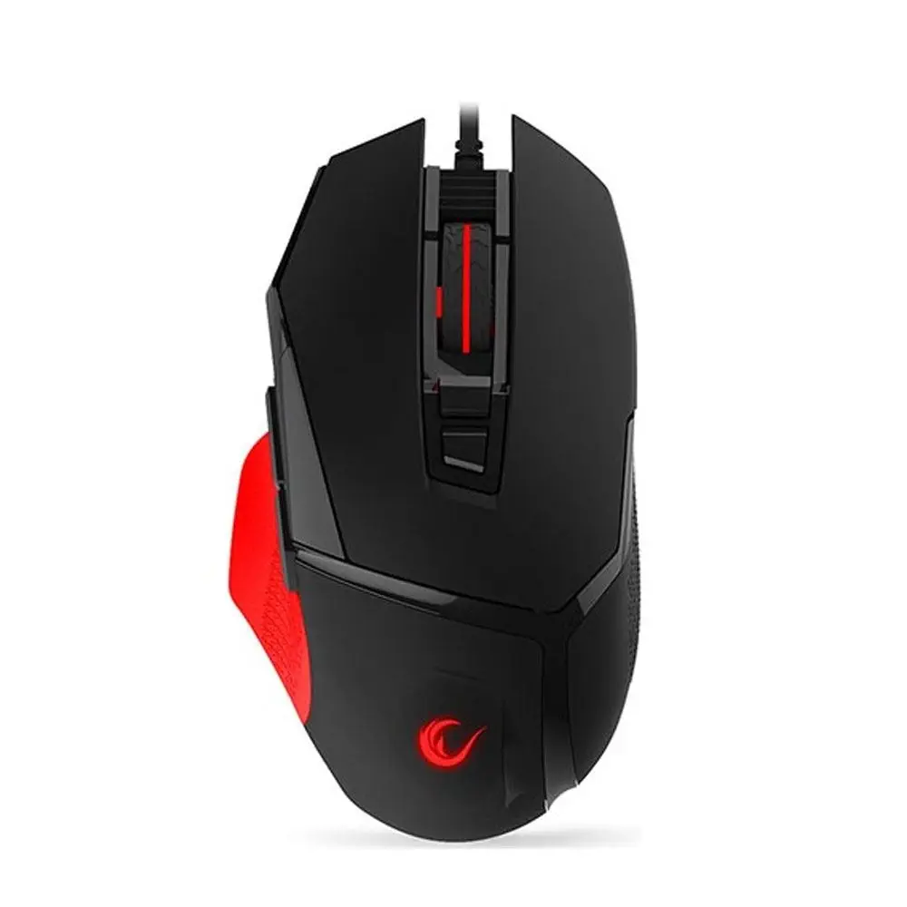 Rampage Centaur SMX-R13 Siyah/Kırmızı 8 Tuş RGB Gaming Mouse