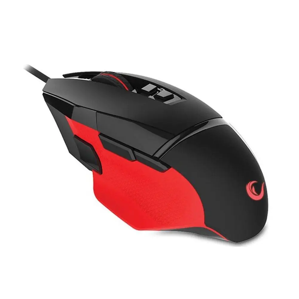 Rampage Centaur SMX-R13 Siyah/Kırmızı 8 Tuş RGB Gaming Mouse