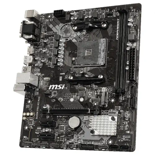 MSI B450M PRO-M2 MAX AMD B450 Soket AM4 DDR4 4133(OC)MHz mATX Gaming (Oyuncu) Anakart
