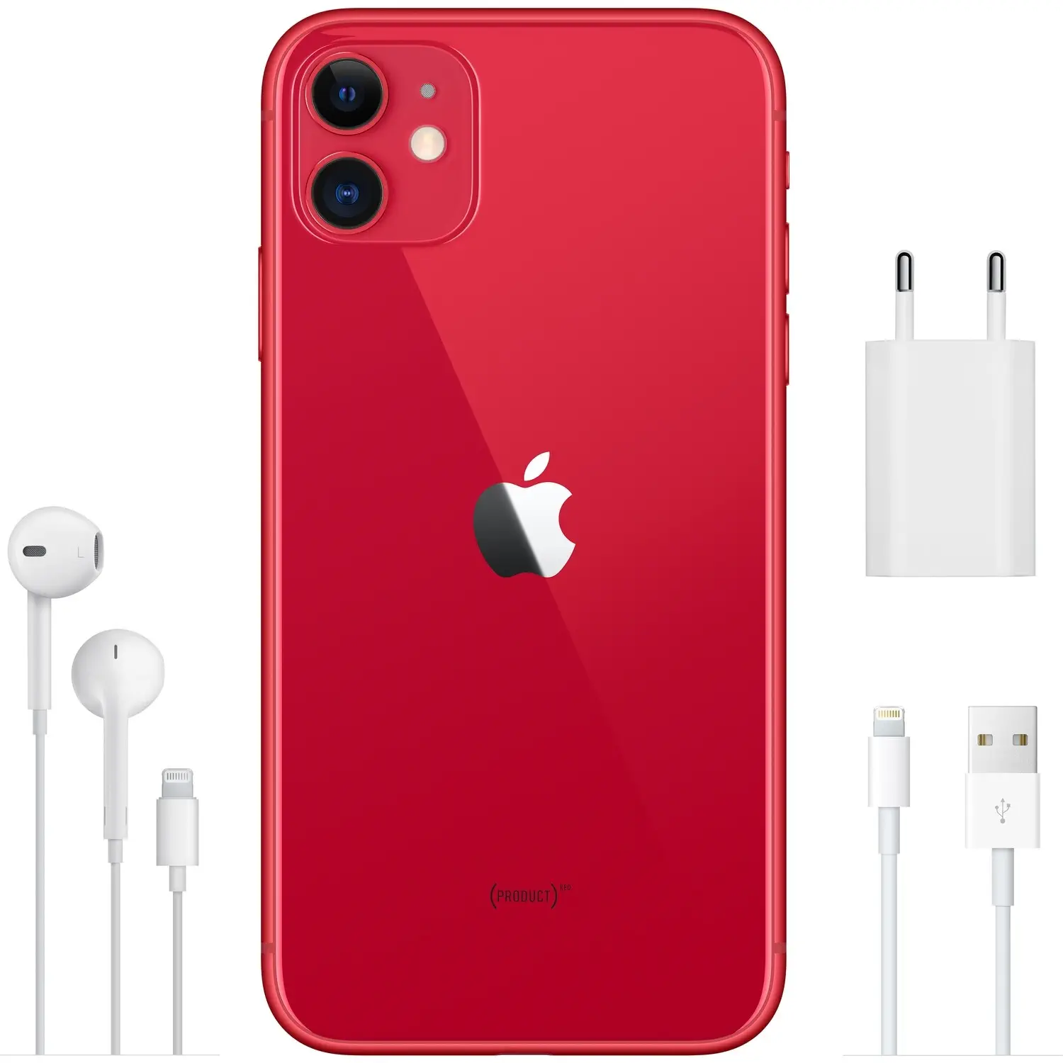 iPhone 11 256GB MWM92TU/A Kırmızı Cep Telefonu - Apple Türkiye Garantili