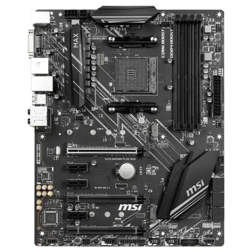 MSI X470 Gaming Plus Max AMD X470 Soket AM4 DDR4 4133(OC)MHz ATX Gaming Anakart