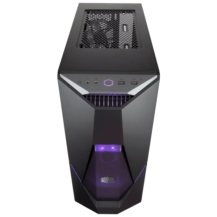 Cooler Master MasterBox K500 RGB LED Fan Mesh Ön Panel Temperli Cam ATX Mid Tower Gaming Kasa - RC-MCB-K500D-KGNN-S00
