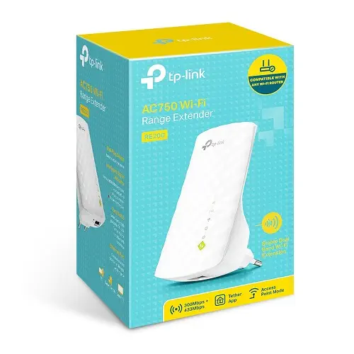 Tp-Link RE200(EU) AC750 Mbps Dual Band Extender